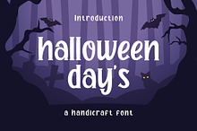 Halloween Day's Display Font