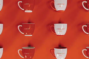 Ceramic Mugs Mockup, a Cups & Container Mockup by skybluecreative
