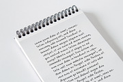 Apirak Handwriting Typeface, a Handwritten Font by PARAMAJAN (Thumbnail 2 of 7)