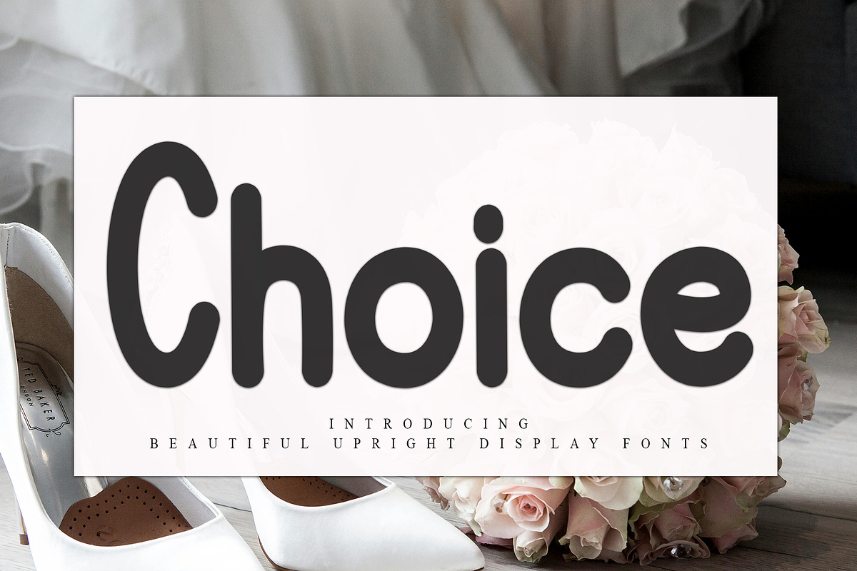 Choice, a Sans Serif Font by InermediaSTUDIO (Photo 1 of 7)