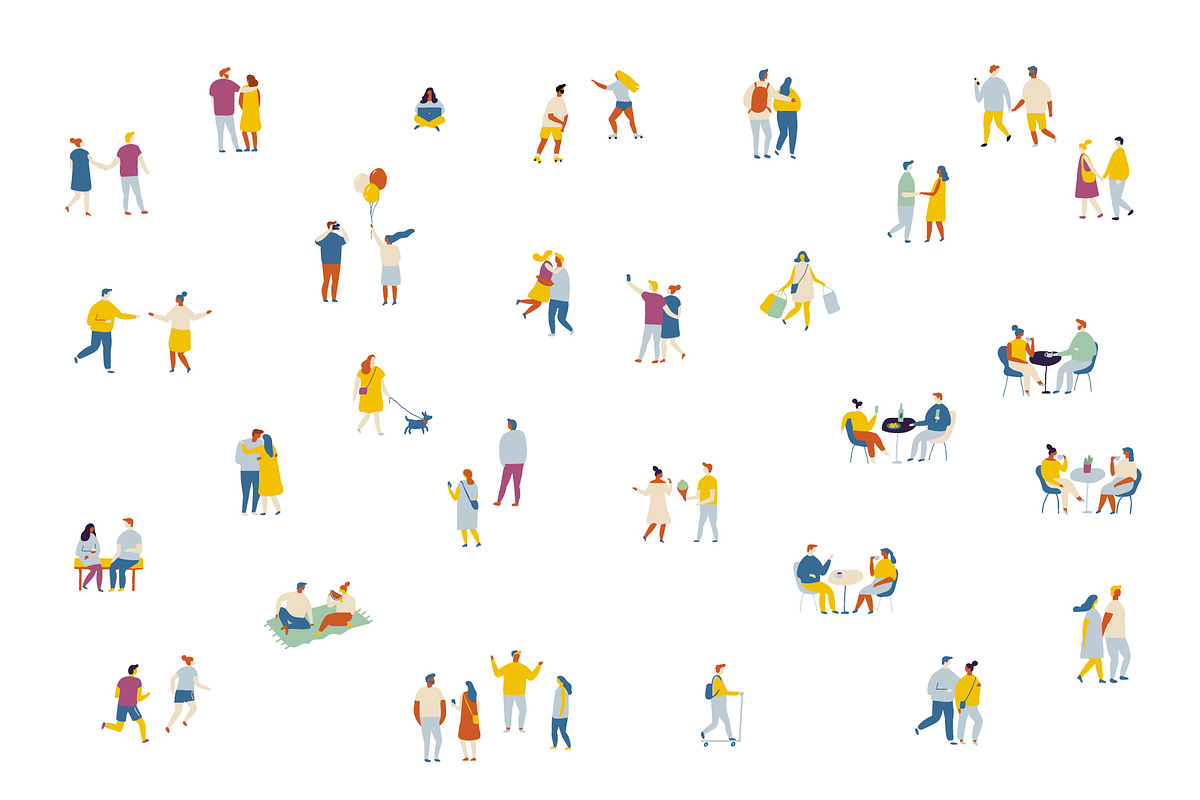 400+ Set of flat vector people, a Person Illustration by Vector_Art (Photo 8 of 24)