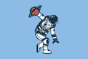 Bowling Astronaut