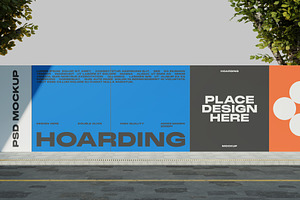 Hoarding Mockup