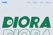 CS Diora Pixel, a Sans Serif Font by Craft Supply Co. (Thumbnail 1 of 8)