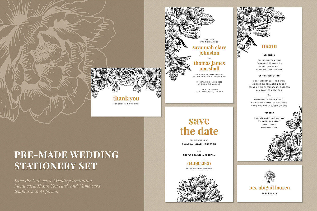 Botanical Illustration Bundle, an Illustration by Rough Edges Supply Co. (Photo 10 of 17)