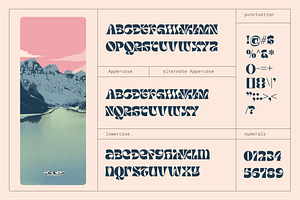 TANAMERA Psychedelic Font