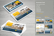 Business Card, a Business Card Template by MrTemplater (Thumbnail 1 of 3)