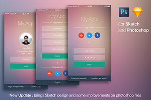 Login-Registration for Mobile apps