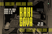 Gerebong | Condensed Sans Serif, a Font by gracetype_studio (Thumbnail 3 of 12)