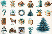 Southwestern Christmas Watercolor Cl, an Illustration by Libby Wishes (Thumbnail 3 of 7)
