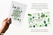 Whimsical Lucky St Patrick Clipart, an Illustration by Markicha Art (Thumbnail 5 of 7)