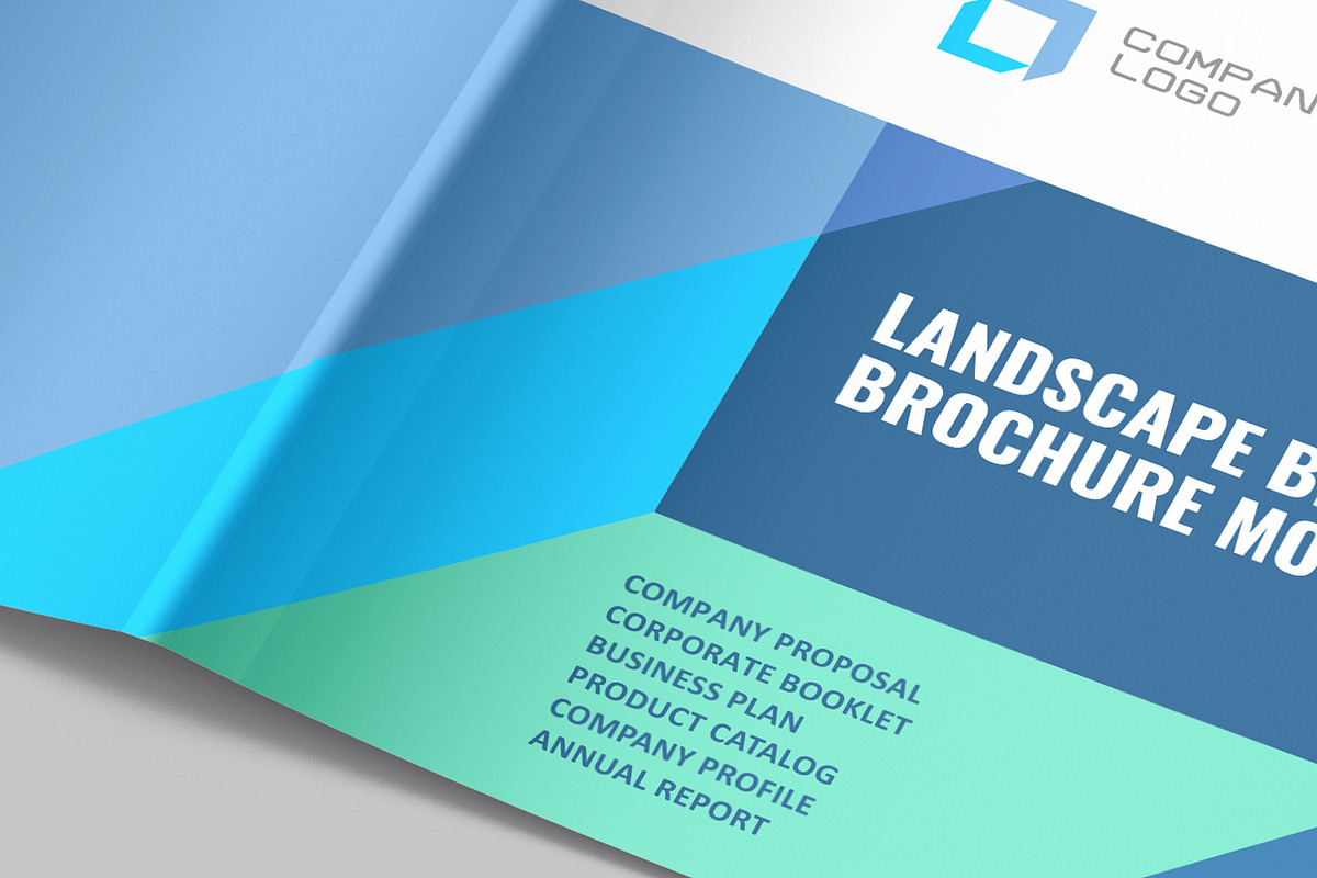 A4 Landscape Bi-Fold Brochure Mockup, a Books & Magazine Mockup by Illusiongraphic (Photo 13 of 17)