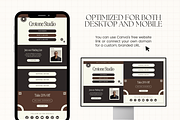 Canva Link in Bio Template, a Landing Page Template by Branding Babe Co. (Thumbnail 3 of 5)