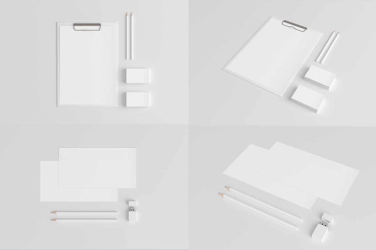 Branding Mock-Up Set, a Pens & Pencil Mockup by GraphicWave (Photo 21 of 34)