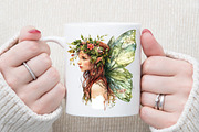 Woodland Fairies Nature Graphics, an Illustration by Sublimation Artist (Thumbnail 5 of 6)