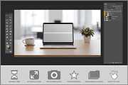 Laptop Screen Cup Mockup PSD, a Mockup by Bruno's Shop (Thumbnail 3 of 4)