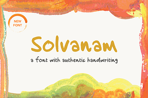 Solvanam Font