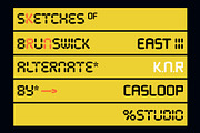 Tracker Clock - Stopwatch 2 Fonts, a Sans Serif Font by Casloop Studio (Thumbnail 4 of 9)