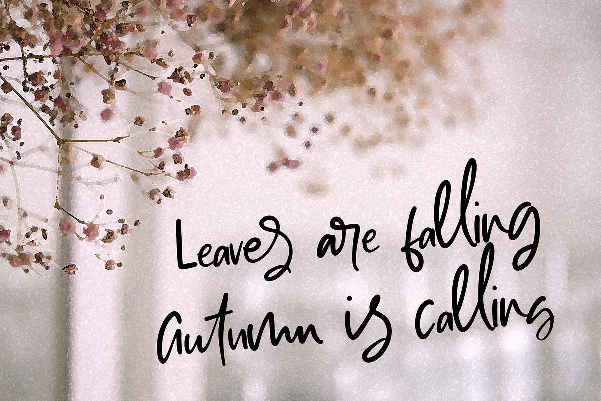 Brightside - Handwritten Brush Font preview 3