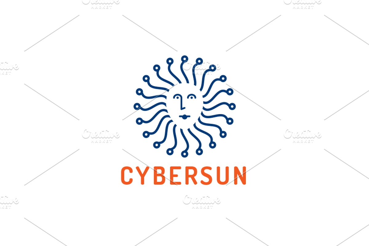 CyberSun_logo, a Branding & Logo Template by NicklancerShop (Photo 1 of 3)