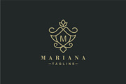 Crest Monogram Logo, a Branding & Logo Template by Logosava (Thumbnail 1 of 2)