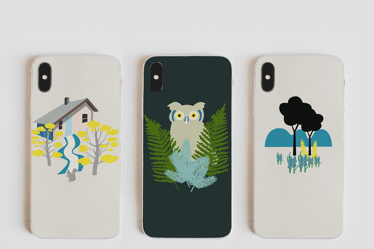 Wild Wood Nature Illustration Pack, an Animal Illustration by Jill Adams (Photo 6 of 11)