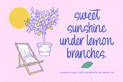 Chiller Sumer Bold Handwritten, a Script Font by Letterena Studios Script (Thumbnail 2 of 15)