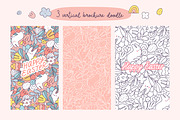 Happy Easter doodles and patterns, an Illustration by kostolom3ooo (Thumbnail 7 of 11)