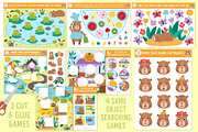 Capybara games and activities, an Education Illustration by Lexi Claus (Thumbnail 7 of 16)