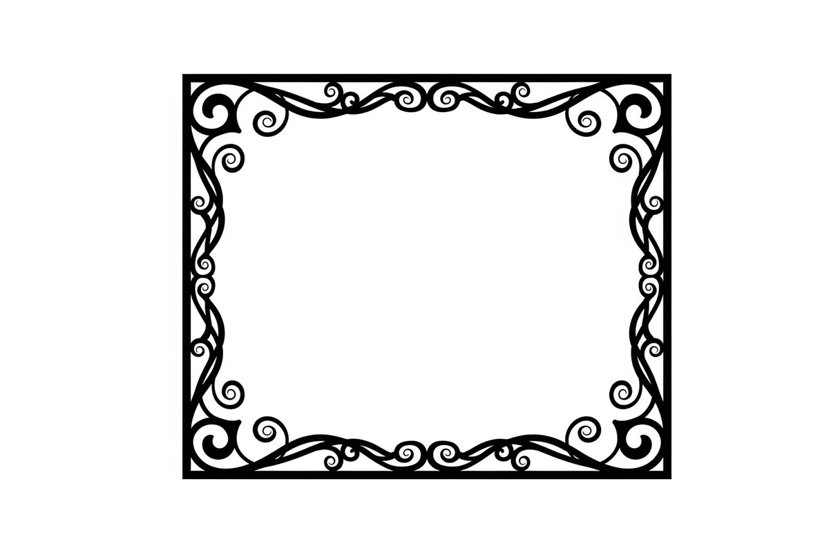 Vintage Scroll Corner Frame Bundle, an Illustration by Gfx_Store (Photo 23 of 48)