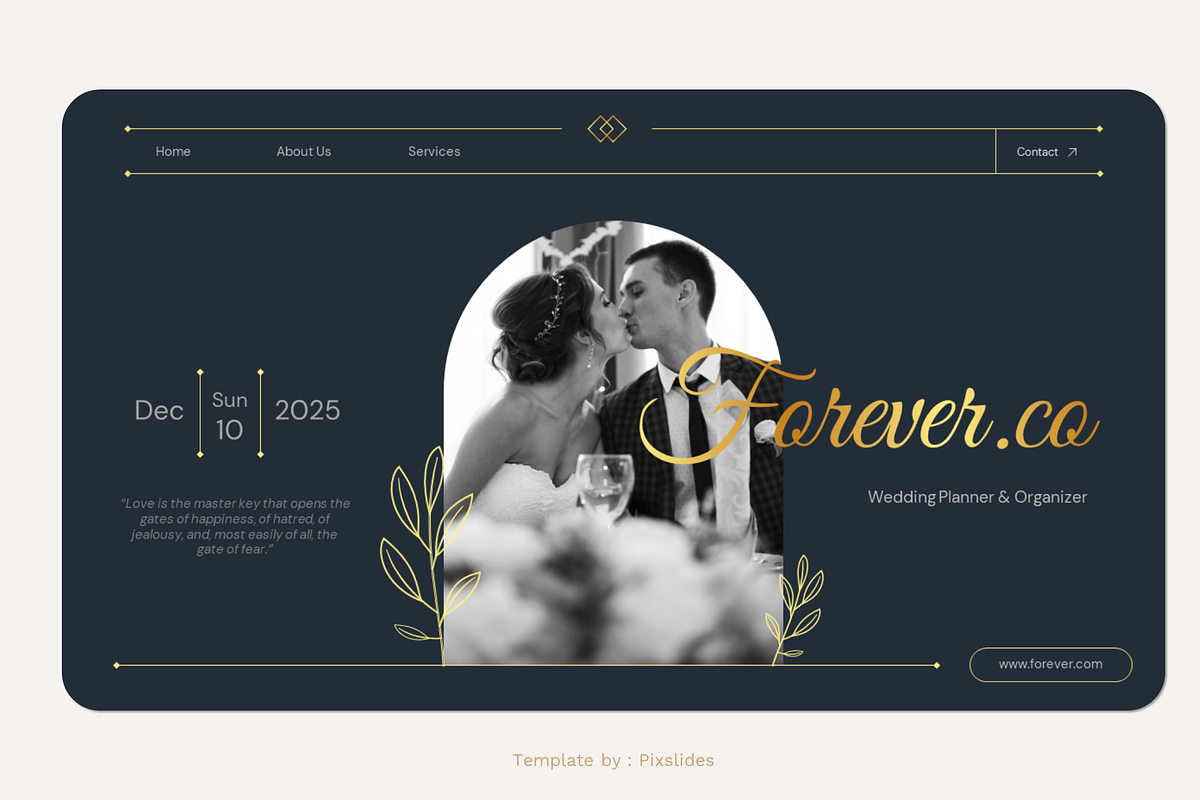 Wedding Planner & Organizer Keynote, a Presentation Template by Pixslides (Photo 3 of 8)