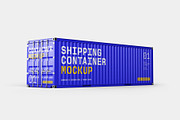Shipping Container Mockup Set, a Packaging Mockup by mockupatelier (Thumbnail 6 of 12)