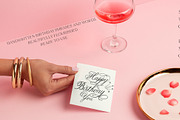 Happy Birthday Lettering Designs, an Object Graphic by Amalia Calligraphy (Thumbnail 6 of 12)