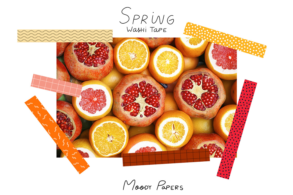 Spring Washi-Tape, an Illustration by MoodyPapers (Photo 2 of 5)