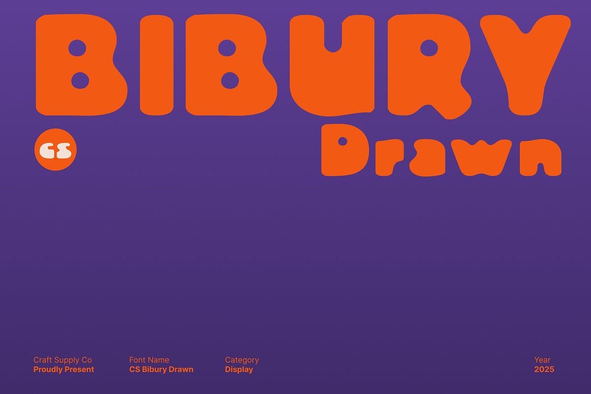 CS Bibury Drawn, a Sans Serif Font by Craft Supply Co. (Photo 1 of 8)