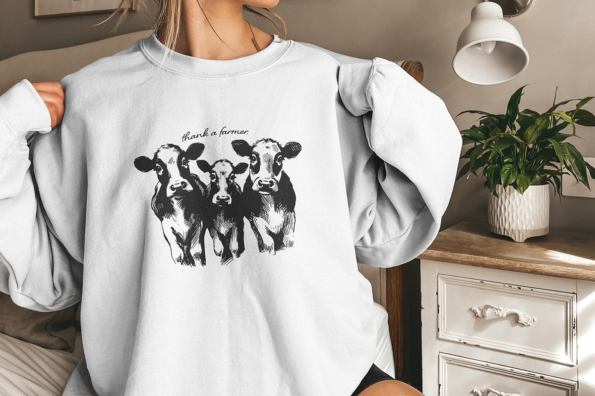 Thank a Farmer PNG, Digital, an Illustration by SharpMarketplace (Photo 9 of 9)