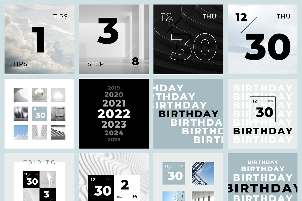 Instagram Template Post Story Zen, a Social Media Template by Keikoya (Photo 5 of 13)