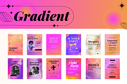 90 Events Invitations, a Social Media Template by TemplateCastleStore (Thumbnail 2 of 10)