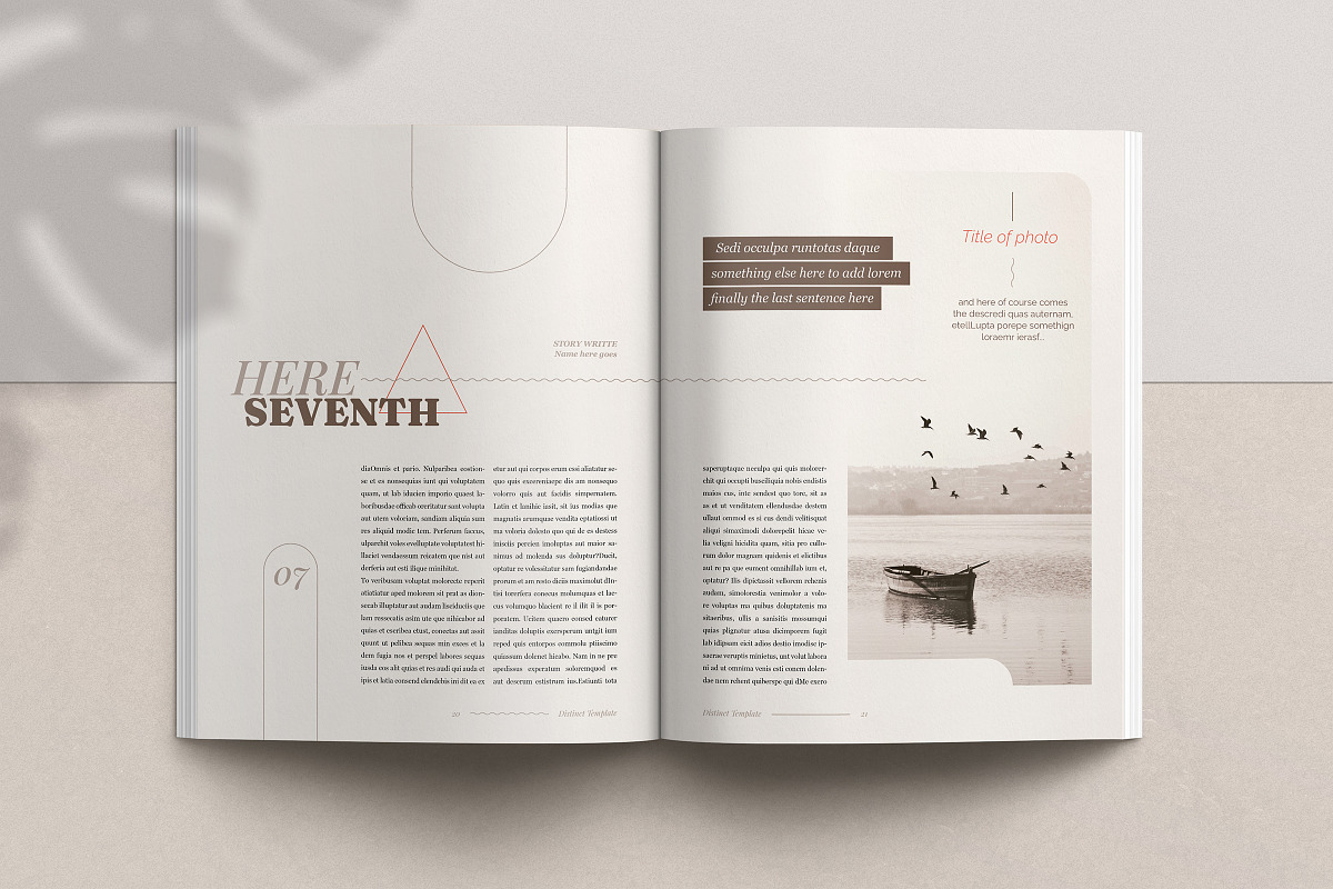 Distinct Indesign Template, a Magazine Template by Luuqas Design (Photo 13 of 18)