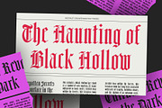 CS Namika – Blackletter Font, a Blackletter Font by Craft Supply Co. (Thumbnail 4 of 8)