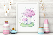 Sewing accessories and sewing mouse, an Illustration by Yuliya Art (Thumbnail 5 of 10)