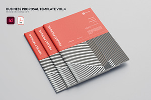 Business Proposal Template Vol.4, a Brochure Template by Bewalrus Studio