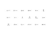 A-Z Logo, Mark & Logotype Toolkit, a Branding & Logo Template by Staple. (Thumbnail 4 of 10)