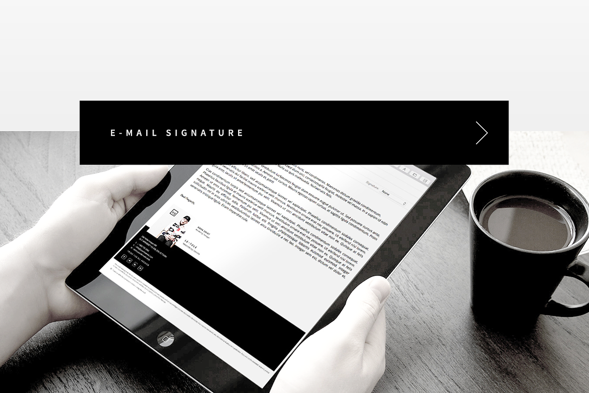E-Mail Signature, an Email Template by BOXKAYU (Photo 1 of 6)