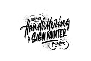 Procreate Hand Lettering Brush Pack