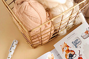 Knitting Digital Illustrations, an Illustration by Izobova (Thumbnail 3 of 10)