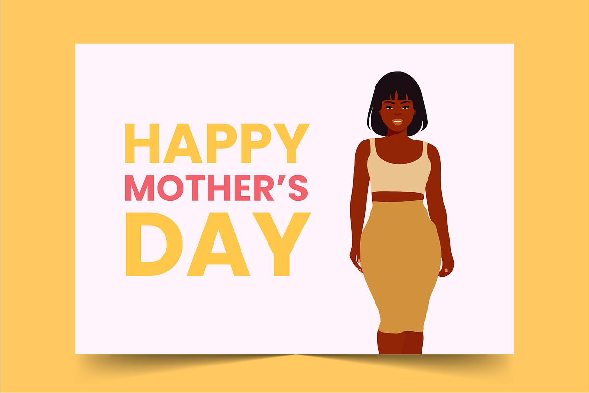 Happy Mothers Day Card, a Card Template by nataliemukundu (Photo 1 of 2)
