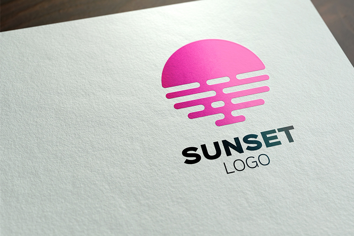 Sunset Logo Template, a Branding & Logo Template by Traint (Photo 2 of 4)