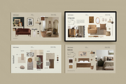 Interior Design Presentation Canva, a Presentation Template by Amaré Creative (Thumbnail 3 of 10)