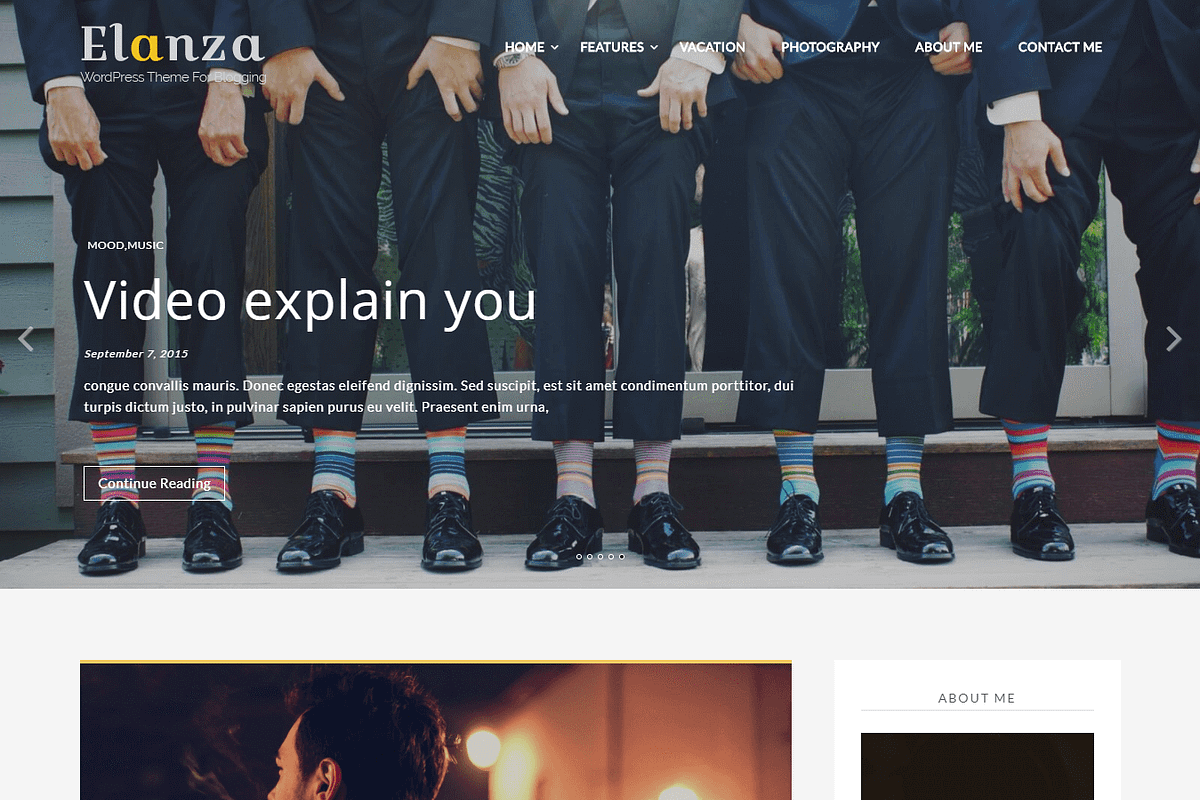 Elanza Pro - Magazine & Blog Theme, a WordPress Template by ThemeHunk (Photo 3 of 6)